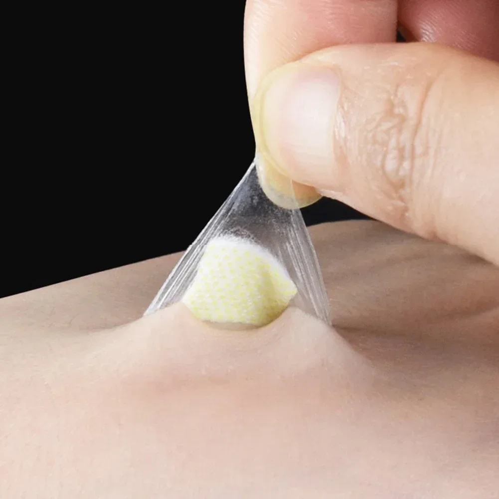 120 шт./кор. мини-круглый медицинский бинт прозрачный водонепроницаемый дышащий