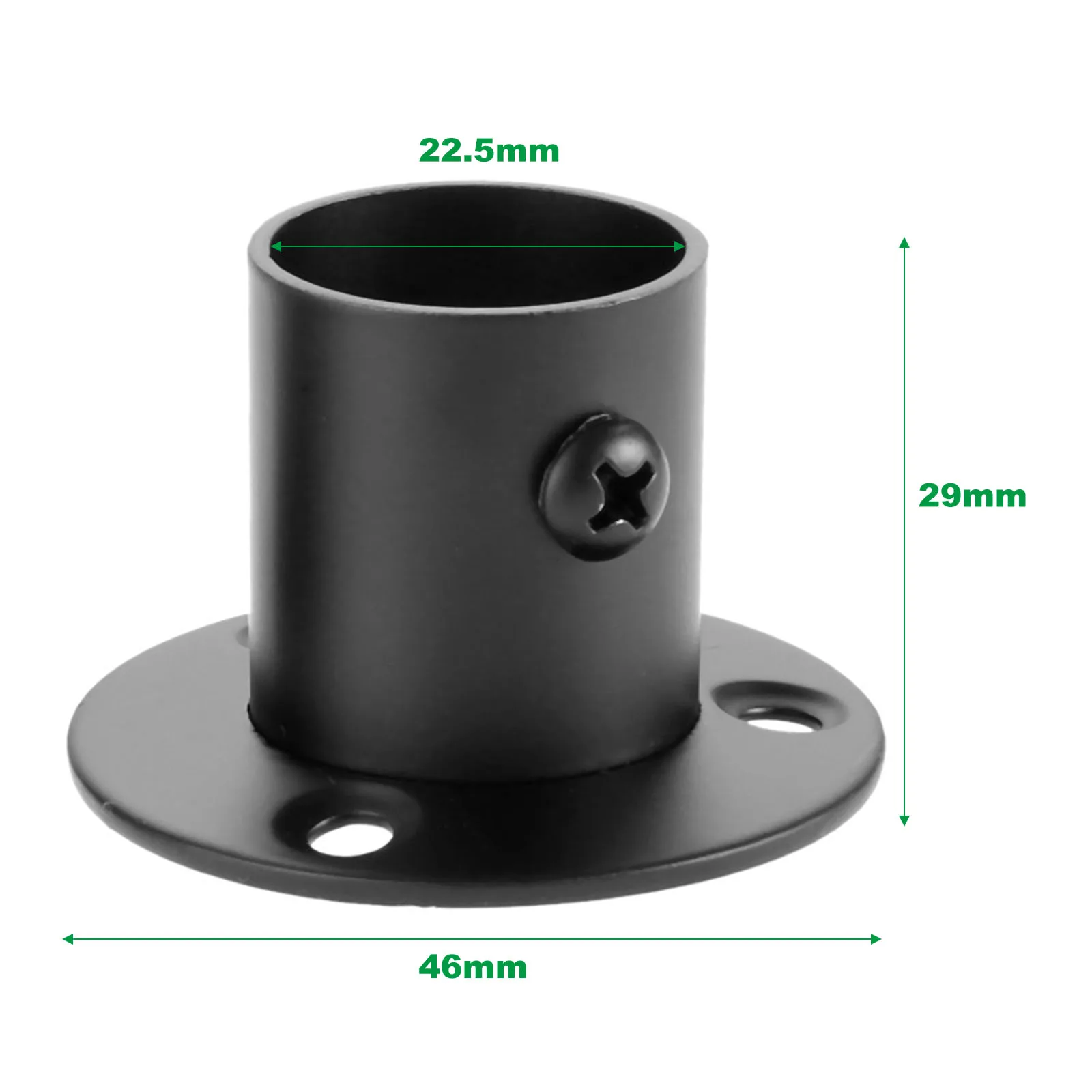 

2 шт., кронштейн из нержавеющей стали, 19/22 мм, 0,75/0,87 дюйма