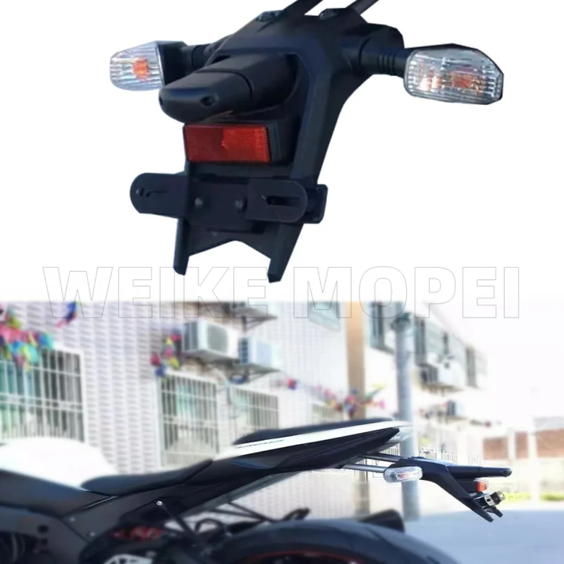 

Для Kawasaki ZX10R ZX10RR 2011 2012 2013 2014 2015 заднее крыло номерной знак рамка держатель кронштейн указатель поворота