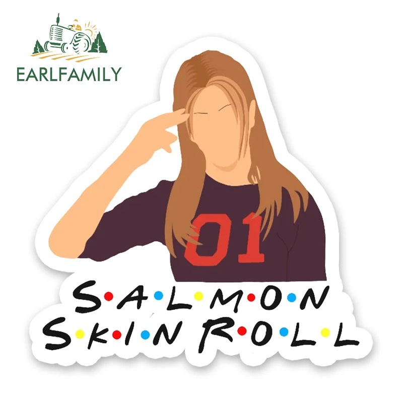 EARLFAMILY 13 см x 12 3 для друзей ТВ-шоу автомобильные наклейки доска серфинга забавная