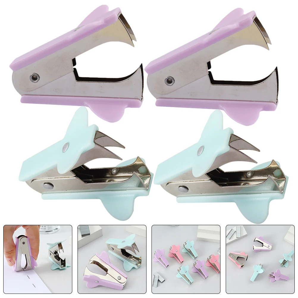 

Staple Puller Stapler Remover Tool Office Removing Removers Removal Convenient Nail Remove Colored Handheld