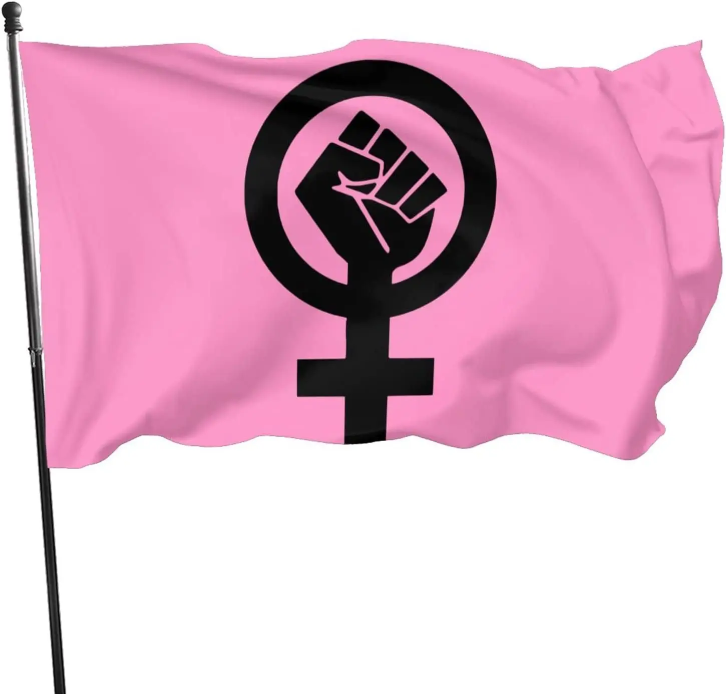 

Women's Rights Are Human Rights Protest Flag Female Symbol 3x5 Ft Garden Yard Flags Outdoor Party Home Decorations