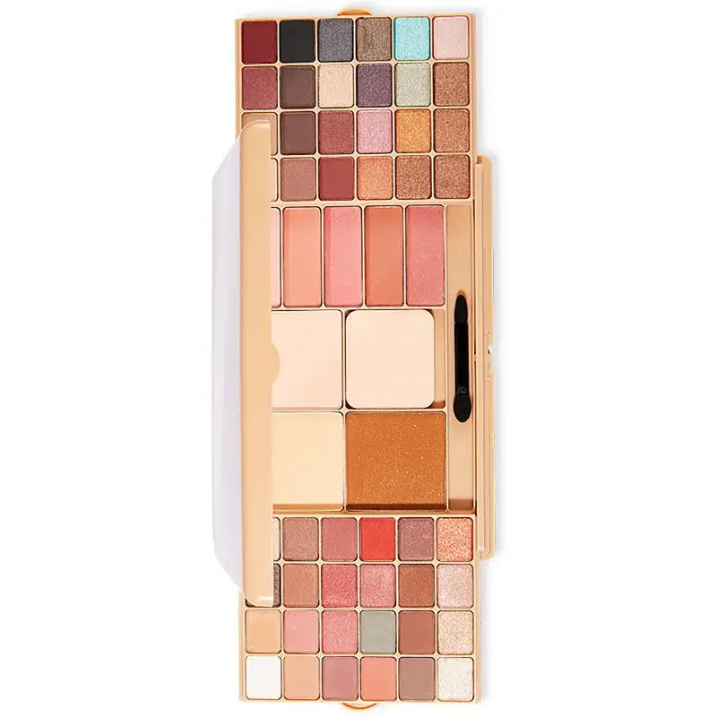 

Cosmetic Makeup Palette Set: 48-Color Eyeshadow Palette, 4-Color Concealer, And All-in-One Cosmetic Palette Set 5-Color Blusher