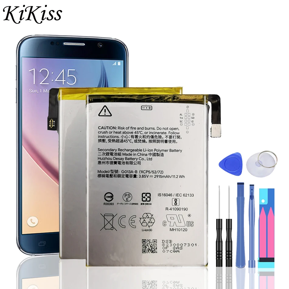 Аккумулятор для телефона HTC Google Pixel 3, 2915 мАч/Вт/ч