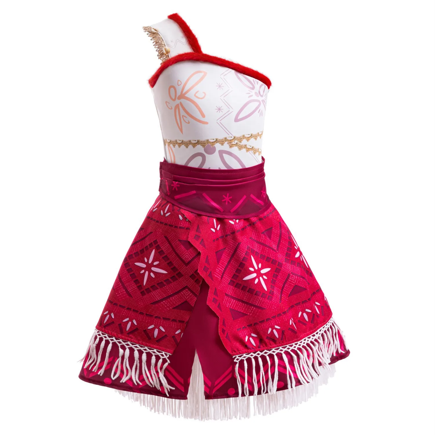 Новое платье Моаны из фильма для девочек 2 костюм вечеринки на Хэллоуин нарядная