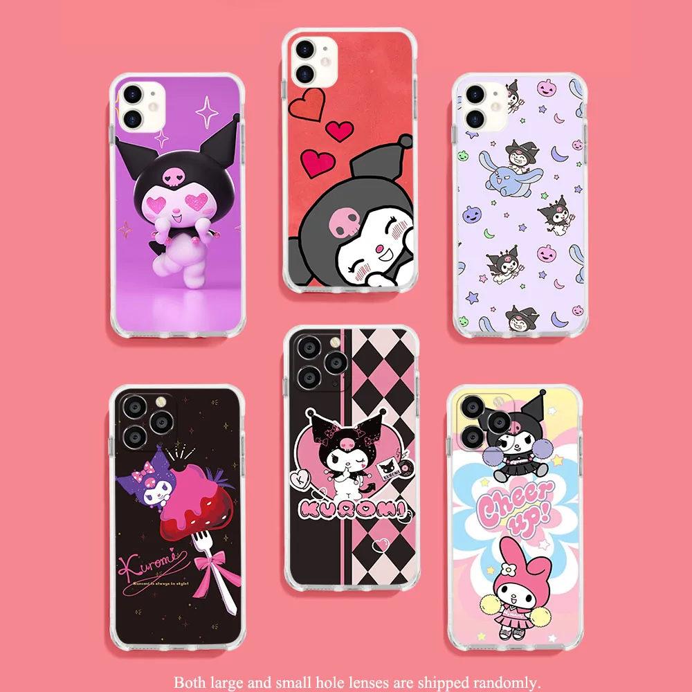 ID-10 Kuromi Soft чехол для LG G8 G8x V60 THINQ 5 Q61 K9 Q52 K12 Prime Max Q60 K50 Stylo6 V40 V50 VELVET