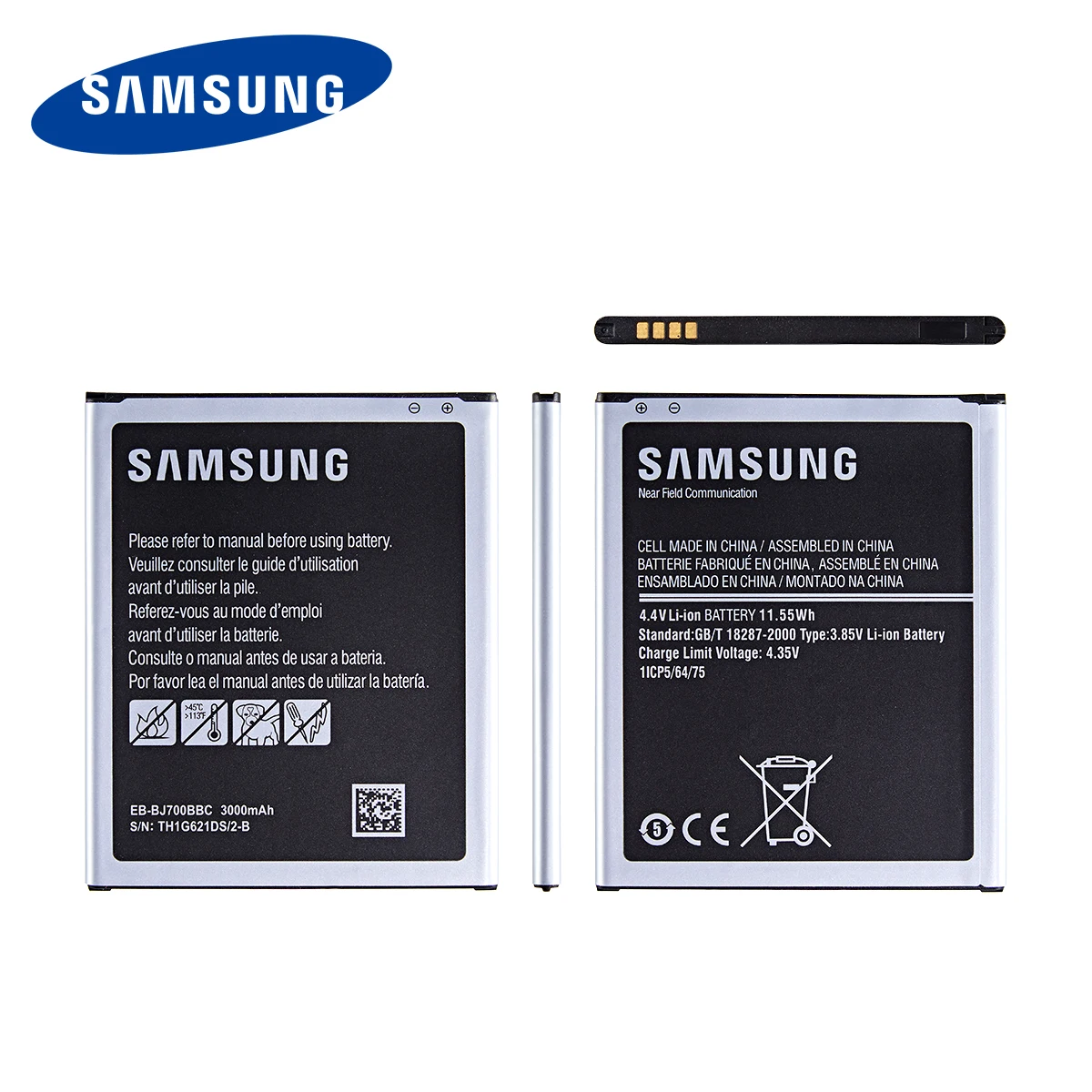 samsung orginal eb bj700bbc eb bj700cbe eb bj700cbc 3000mah battery for samsung galaxy j7 j7008 j4 j700f j7009 j7000 j701f nfc free global shipping