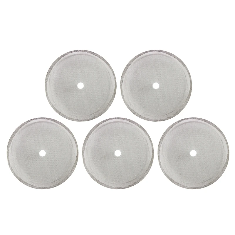 Сменная сетка из нержавеющей стали для фильтрации кофе во французском прессе, 5 шт., для высококачественной кофеварки 350 мл/800 мл/1000 мл