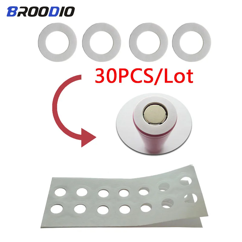 

10pcs Single Section Hollow White PET Insulation Gaskets For 18650 Lithium Battery Pack Insulating Plastic Sheet Adhesive Gasket