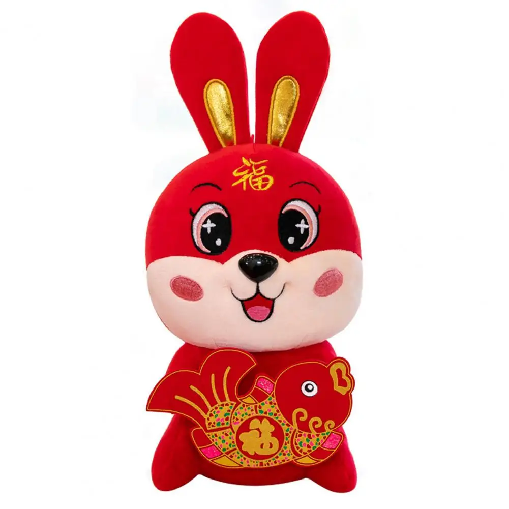 

20/25/30cm Durable Soft Lovely Zodiac Rabbit Stuffed Animal Doll Toys Christmas Gift Plush Doll Pillow Zodiac Rabbit Doll