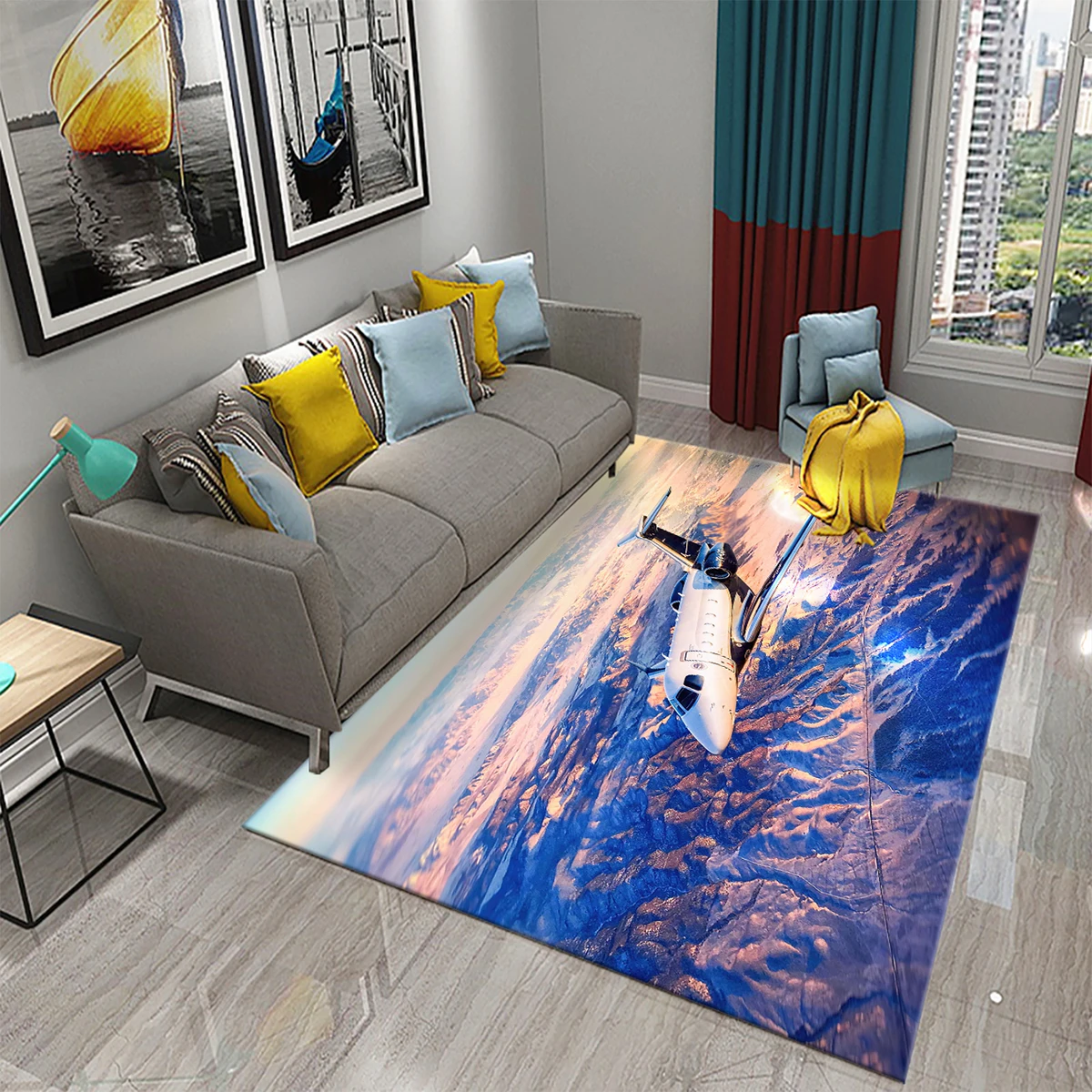 

3D ковёр самолёт для дома