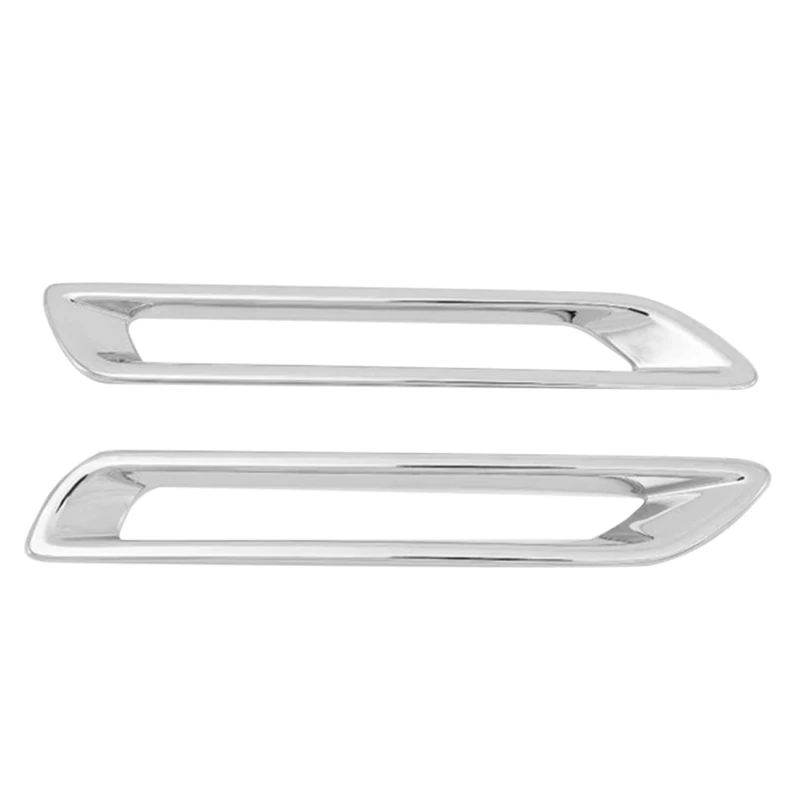 

2Pcs for Toyota 19-20 Rav4 Rongfang Modified Rear Fog Lamp Frame New Rav4 Rear Fog Lamp Cover Trim Frame