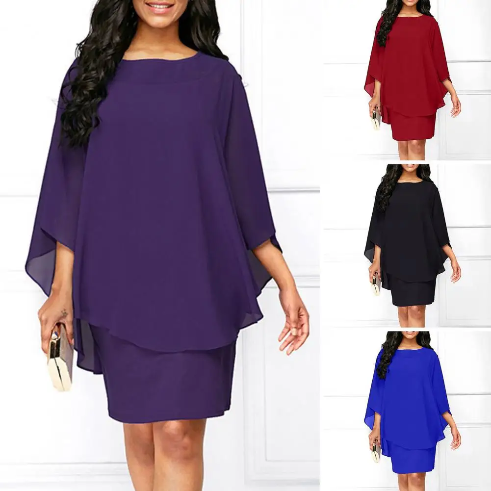 

Solid Color O-Neck Women Mini Dress 2020 Summer Style Casual Loose Plus Size Dresses Vestidos Casual Beach Dress