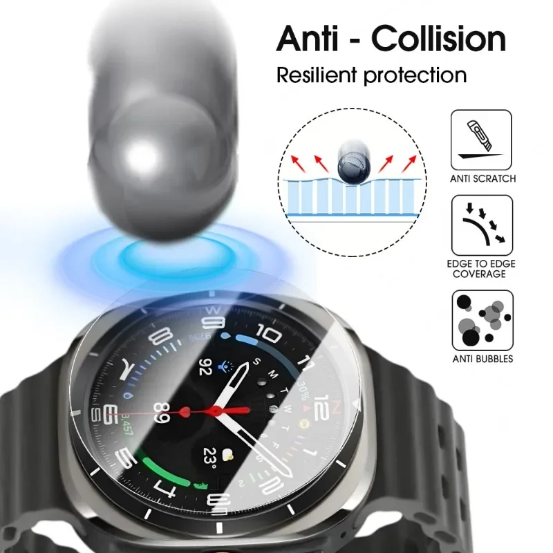 10/1 шт. мягкие защитные пленки из ТПУ для Samsung Watch 7 6 5 Pro Classic 47 мм 44 42 40 защитная