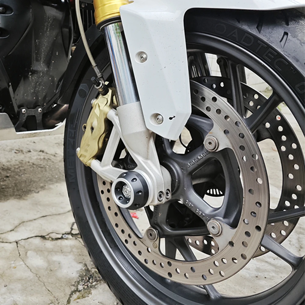 Фото Задний передний мост, вилка, слайдер для BMW F900R F900XR F 900 R F900 XR 2022 2023 2024, аксессуары для мотоциклов, защита колес №3