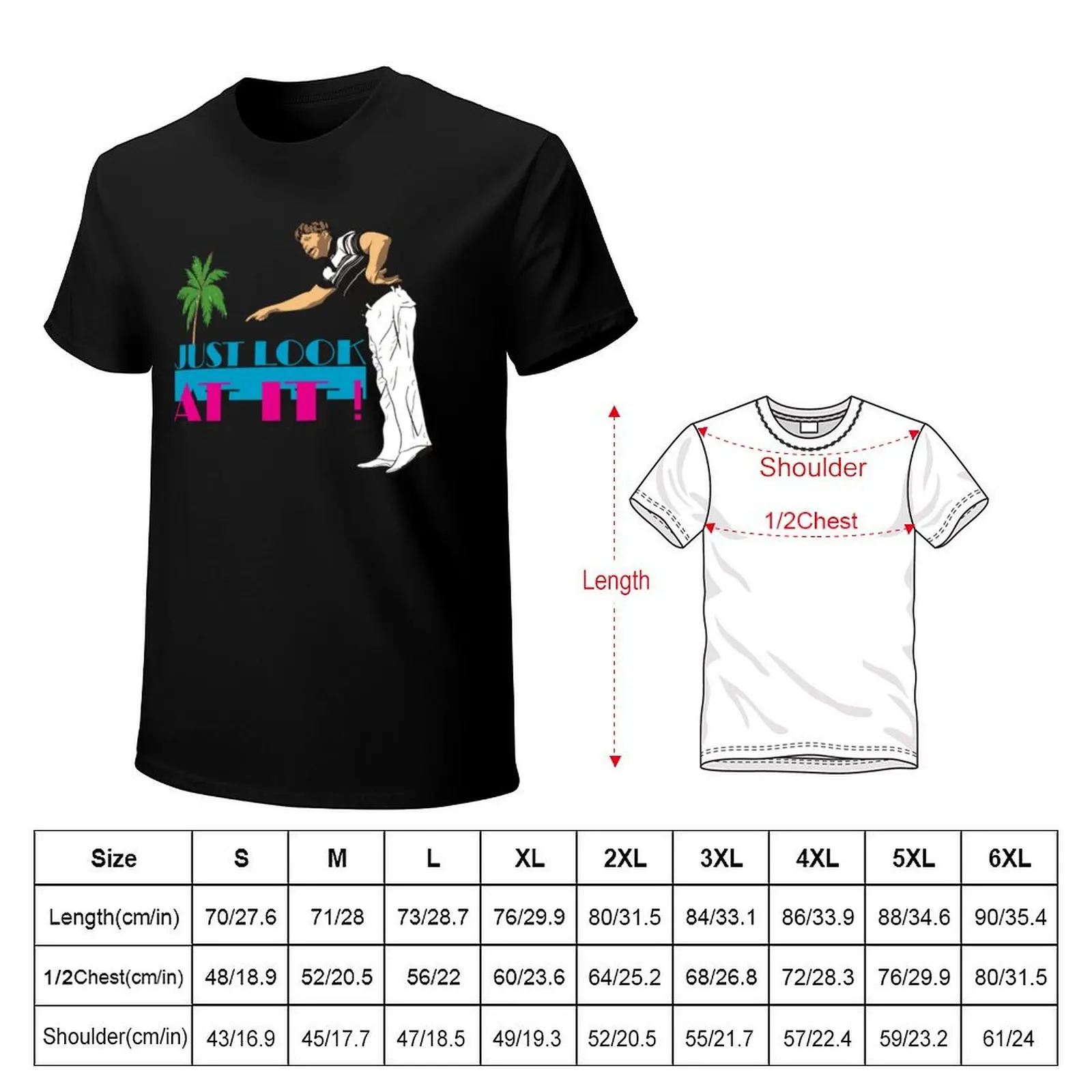 Фото Футболка Ed Bassmaster Merch Edbassmaster Just Look At It, рабочий стиль, повседневная футболка №2