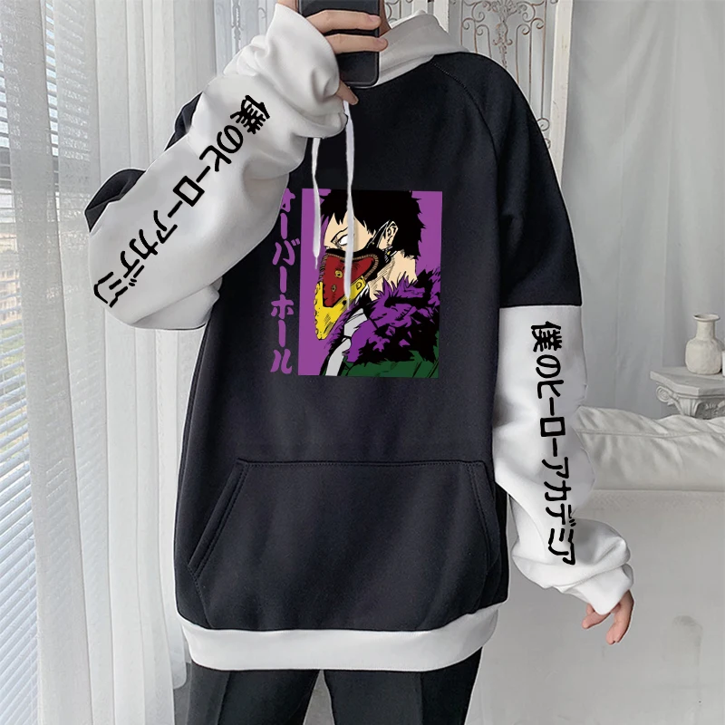 

Anime My Hero Academia Cool Kai Chisaki Cartoon Casual Men Hoodies Men Harajuku Long Sleeve Manga Streetwear Winter Sweatshirts