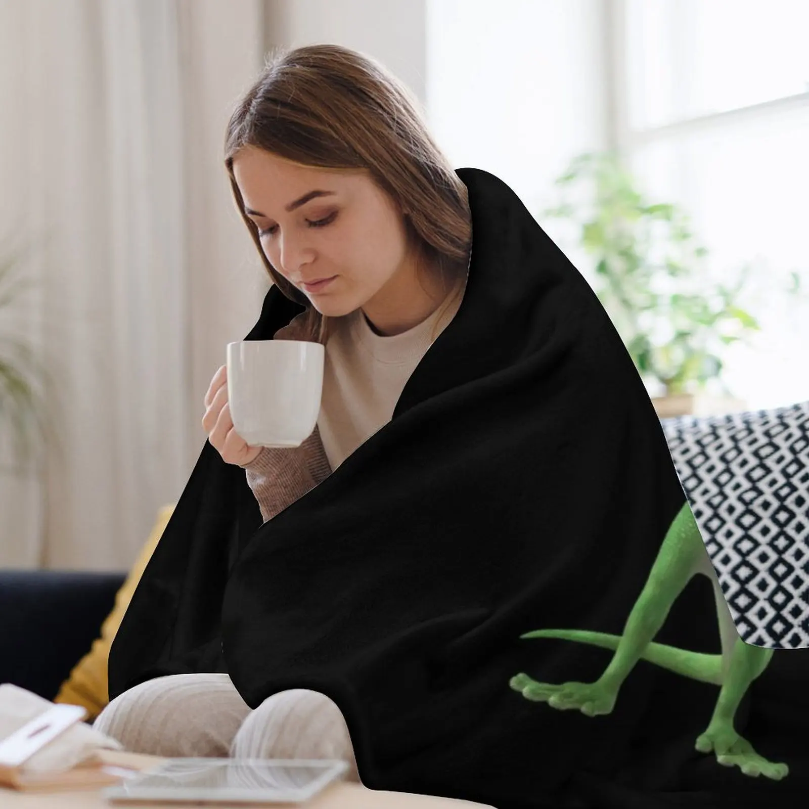 Мужская футболка Geico Gecko трендовое одеяло с графическим рисунком мягкое большое