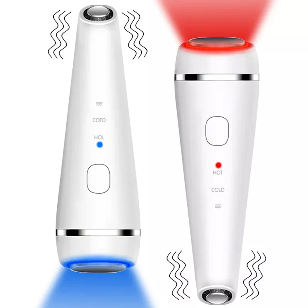 

EMS Facial Massager Micro Current Beauty Face Massager Sonic Vibration Wrinkle Remover Hot Cool Ultrasonic Face Lifting Device