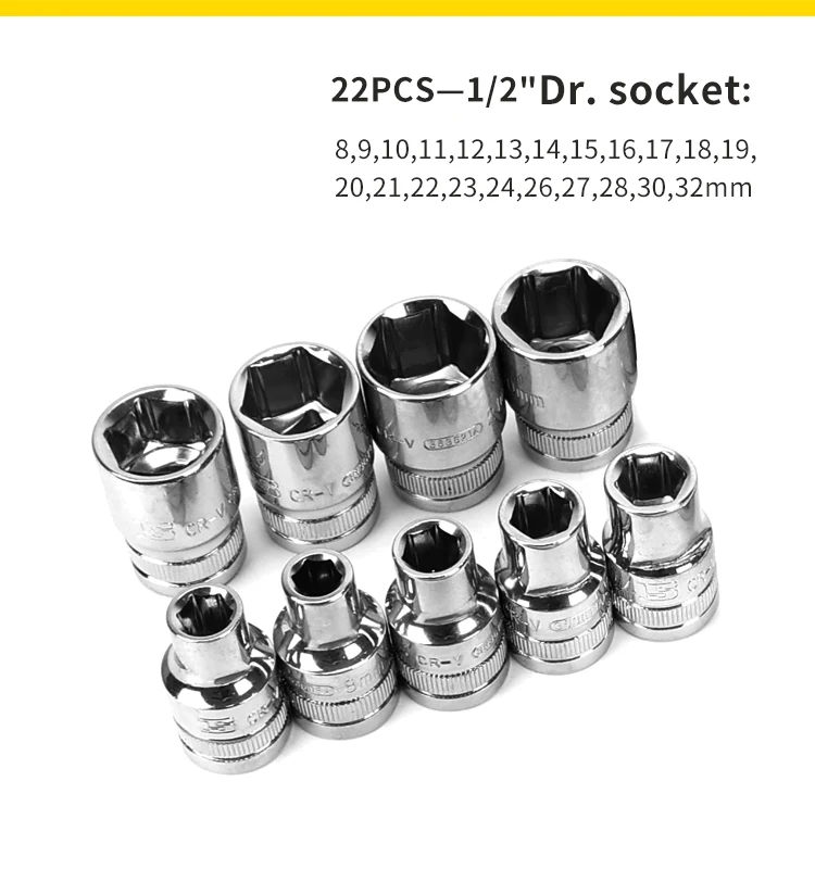 BOSI TOOLS 28 шт. торцевой ключ инструменты для ремонта автомобилей комбинированная