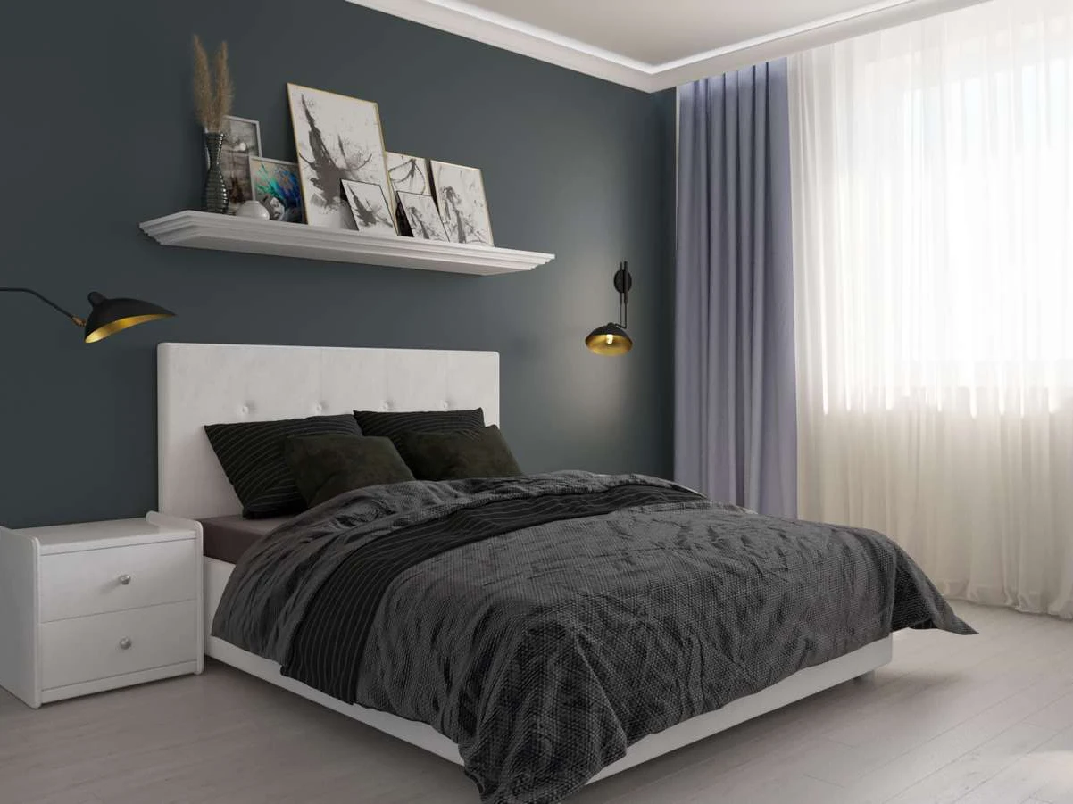 Норма с п/м экокожа белая 200х200 |