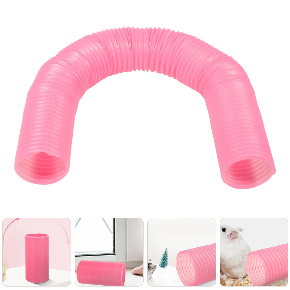 Гибкая трубка для хомяка телескопическая игрушка морской свиньи хорька