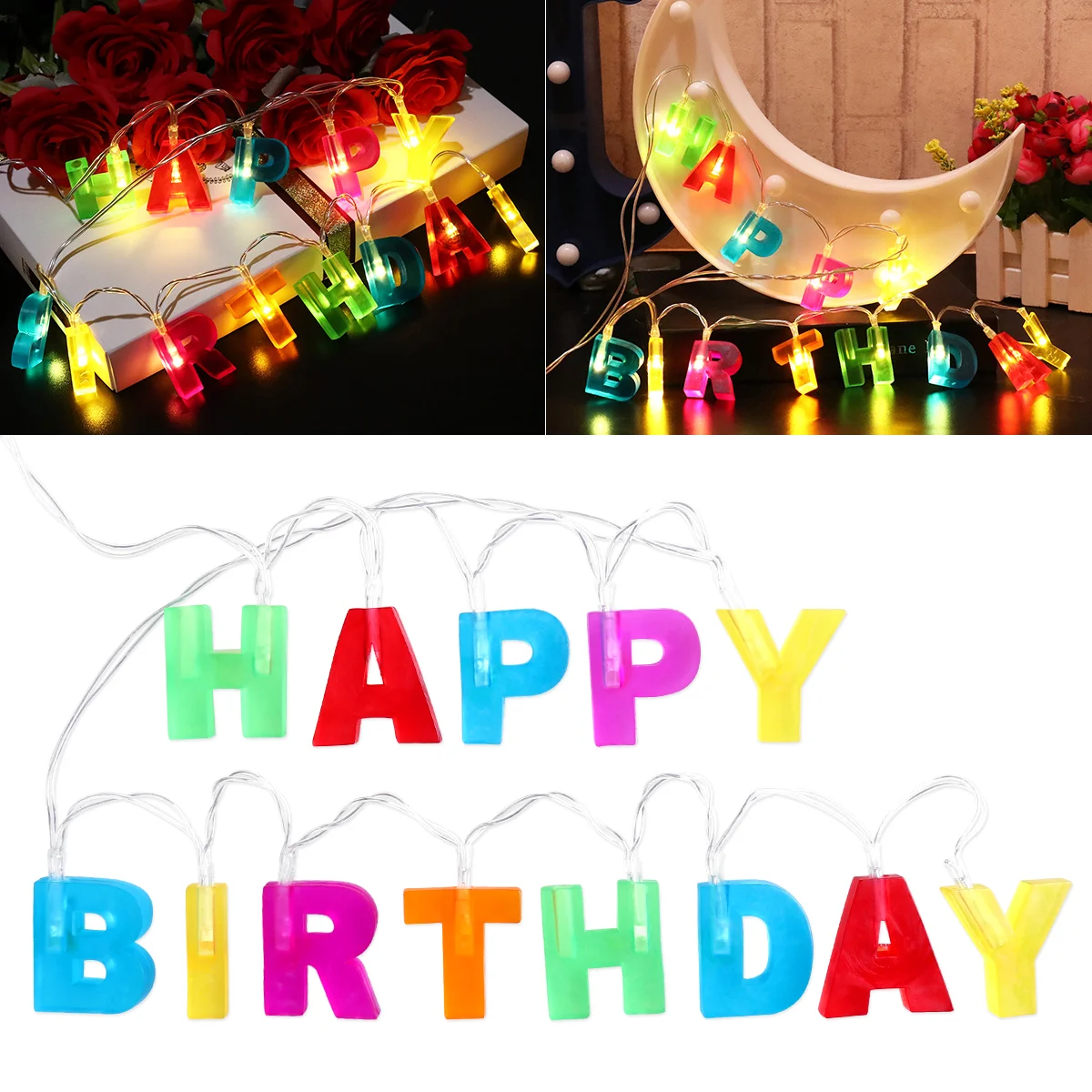 

1PC String Powered Practical Fairy Lamp for Party Garden