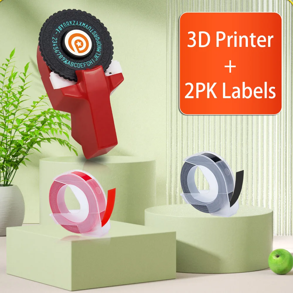 

Ярлыки A ABColor, 3D лента для этикеток, 3D тиснение, ПЕЧАТНАЯ МАШИНКА, ручная этикетка, замена для принтера Dymo MOTEX E101 12965