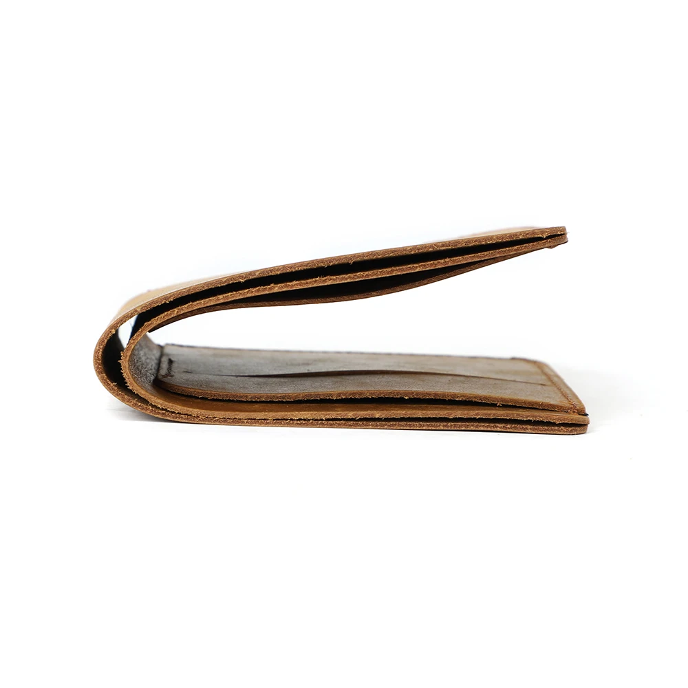 JOYIR мужской тонкий кожаный кошелек Crazy Horse повседневный держатель для денег и