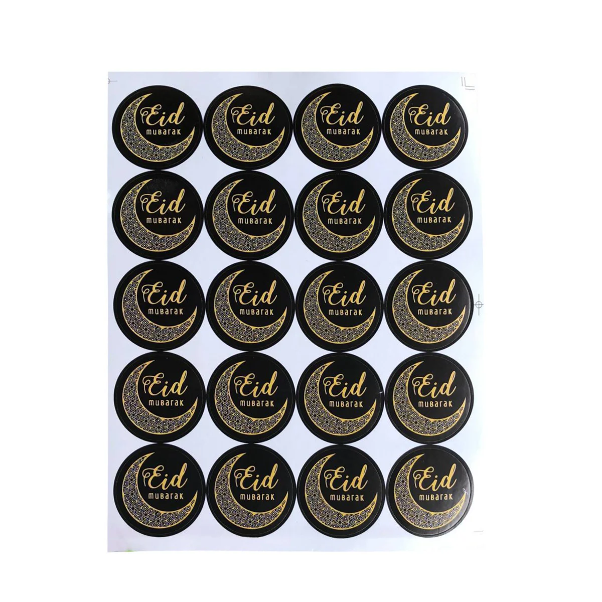 

100 Pcs Islamic Stickers Tags Gifts Ramadan Stickers Eid Mubarak Labels Present Labels Daily Necessities Eid Party Stickers