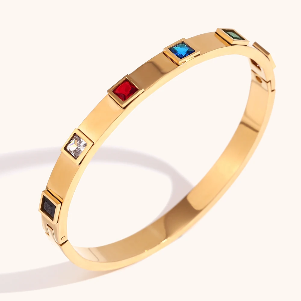 La.Muses капающее масло глаза кубический цирконий 18-каратное покрытие роскошные