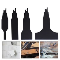 140mm scraper attachment for reciprocating saw blade carbon steel saber shovel for tile ground glue mud wall putty removal tool
