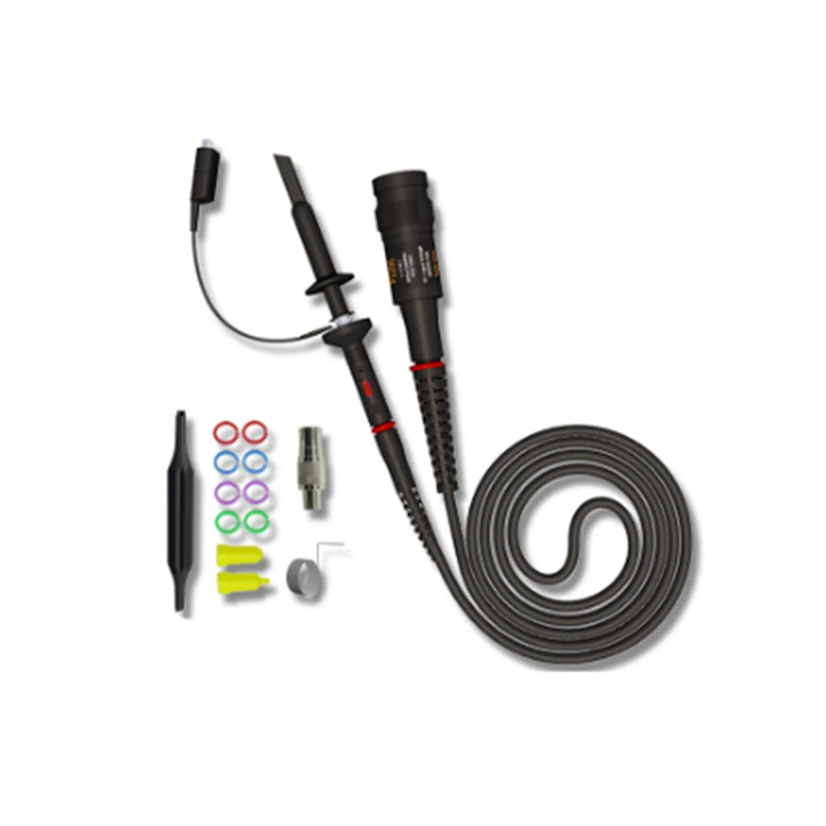 Зонды с зажимом для осциллографа 200 МГц полностью изолированный конец BNC зонда