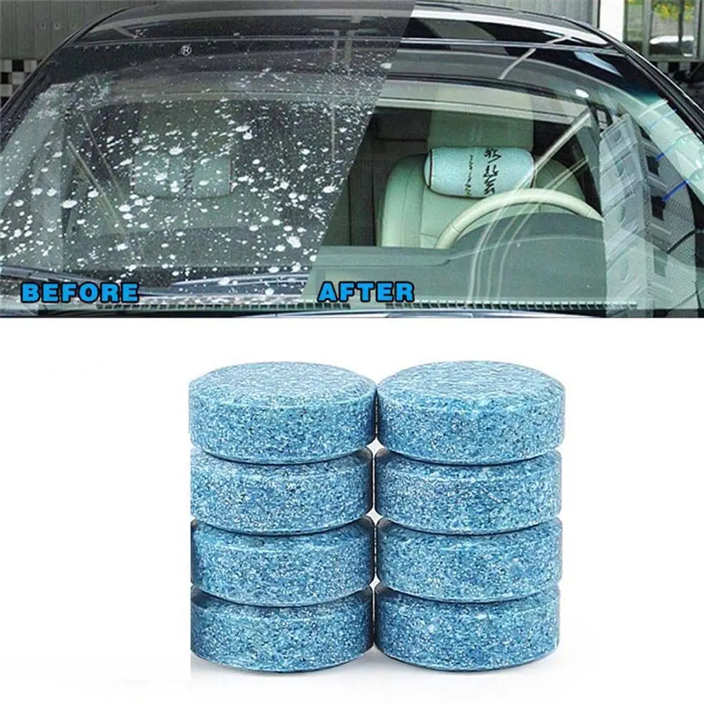 

Solid Cleaner Car Windscreen Wiper Effervescent Tablets Glass Toilet Cleaning Car Accessories