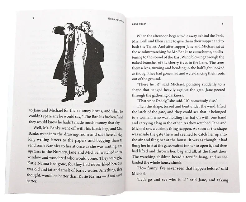 Фото Мэри Поппинс П.Л.Тюрдерс, Детские книги в возрасте 5, 6, 7, 8, 9, английская книга, Фэнтезийные романы 9780544439566 №3