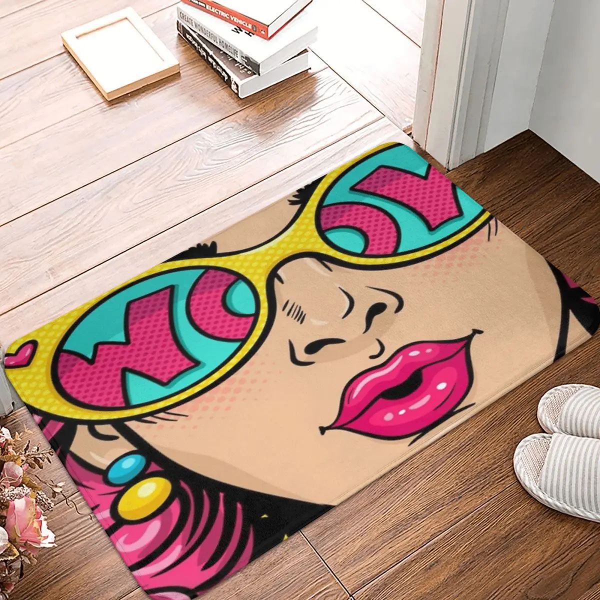 Поп-рисунок женщины поп-холст Рой Лихтенштейн холст стены Искусство Туалет