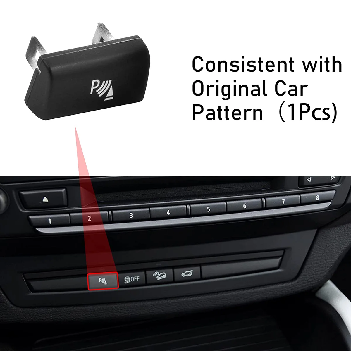 

Parking-Radar Switch Button Cover for E70 2006-13 X6 E71 2008-2014