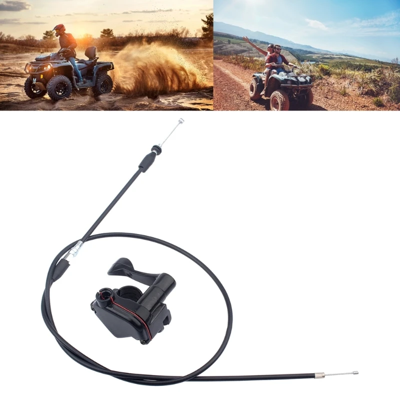 

Gas Throttle Cable And Thumb Oiler Compatible For Chinese 49cc 50cc 70cc 90cc 110cc Motorcycle Mini ATV Quad 4-Wheeler R2LC