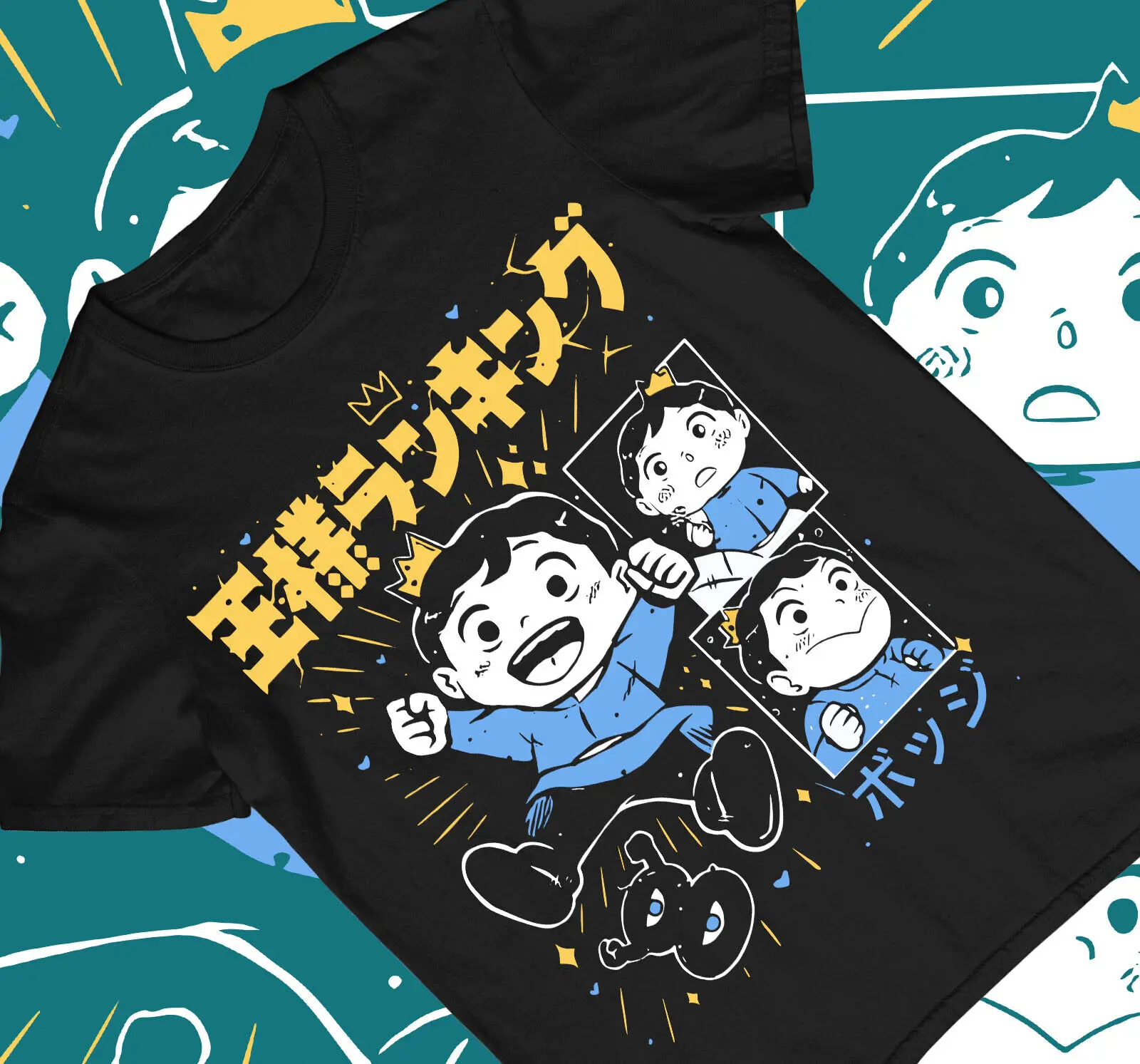 Футболка Ranking Of Kings в стиле аниме Оусамы футболка Будзи Кейдж с рисунком