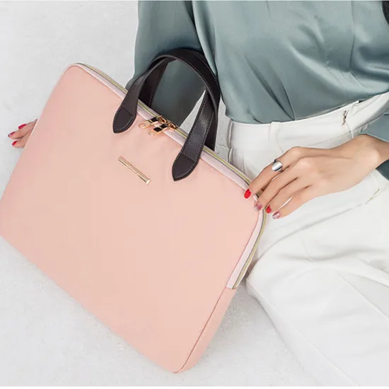 Waterproof Briefcases Shoulder Messenger Laptop Protection Storage Bag Phone Charging Treasure Mouse Organize Handbag Accessorie