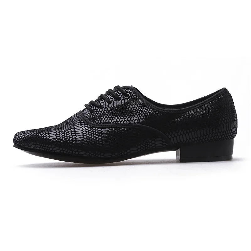 

Genuine leather men's dance shoes national standard dance shoes modern shoes soft men's Latin modern dance shoes