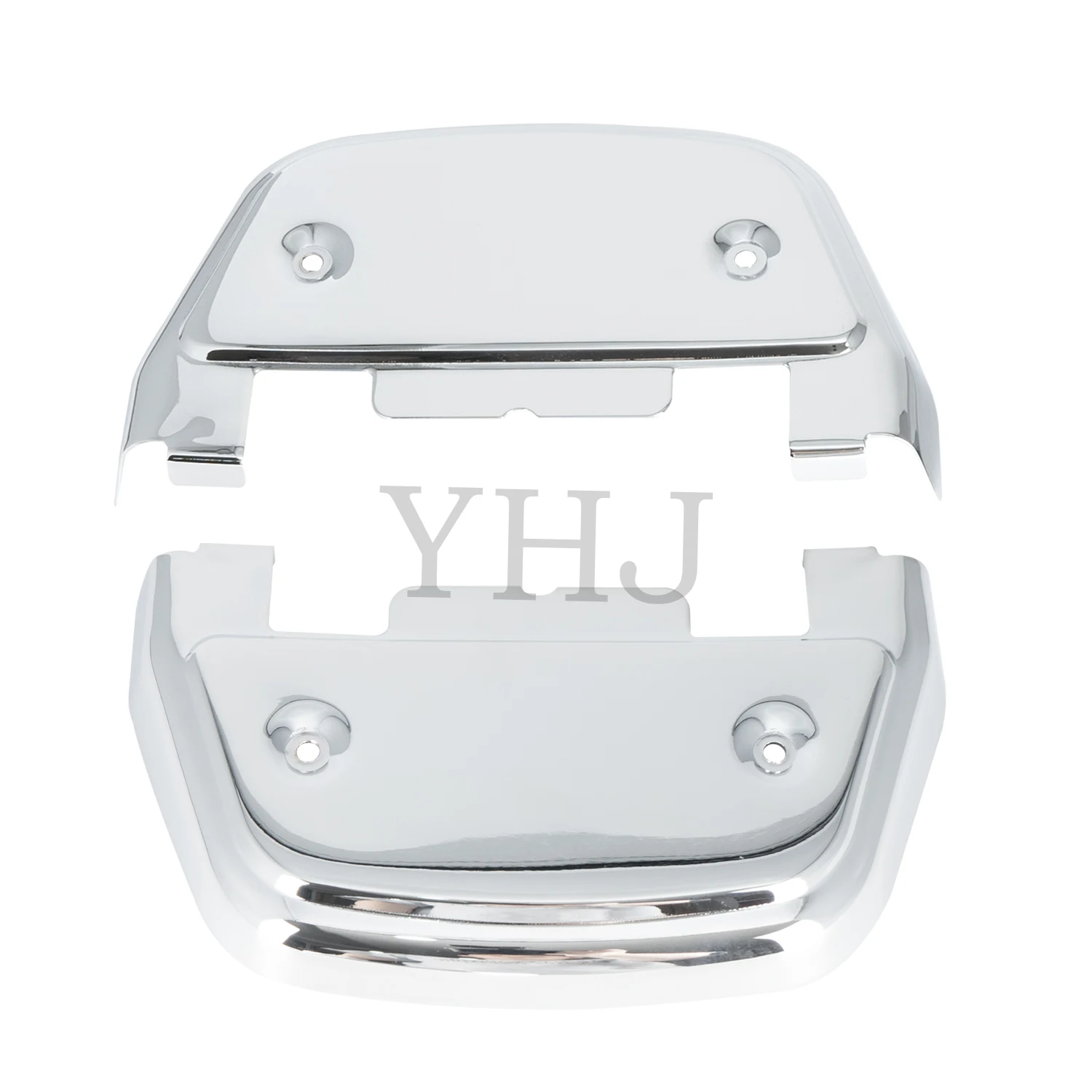 

1 пара чехлов для подножек пассажира мотоцикла для Harley Touring Electra Street Tour Glide Road King FLHR хром/черный