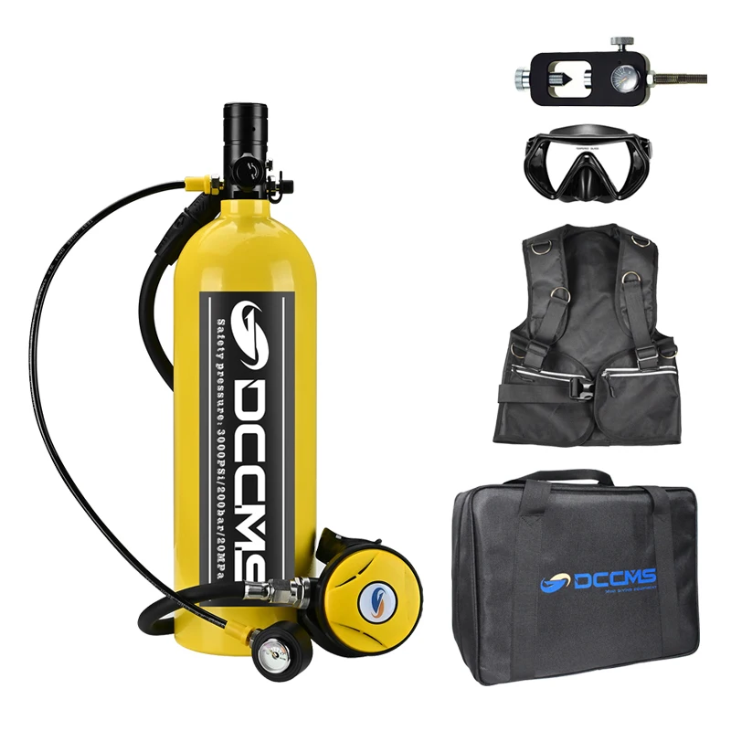 Дышащий подводный комплект для дайвинга портативный резервуар с гарпуном