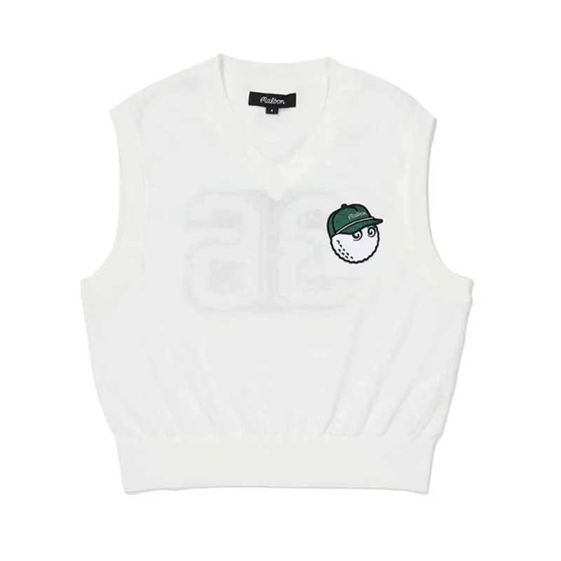 2023 Golf Vest Women Summer  Outdoor Sports Casual T-shirt  Malbon Golf Sleeveless Shirt Breathable Fashion Knitted  Tank Tops