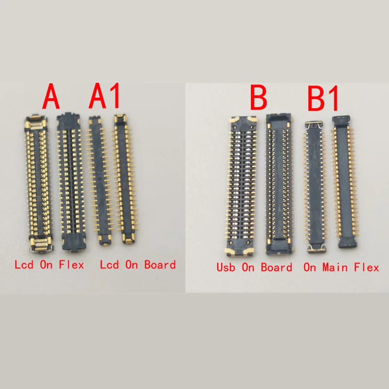 2-10 шт., гибкий разъем для ЖК-дисплея Asus Zenfone 7 Pro 7Pro ZS671KS I002DD ZS670KS I002D Zenfone7 44Pin