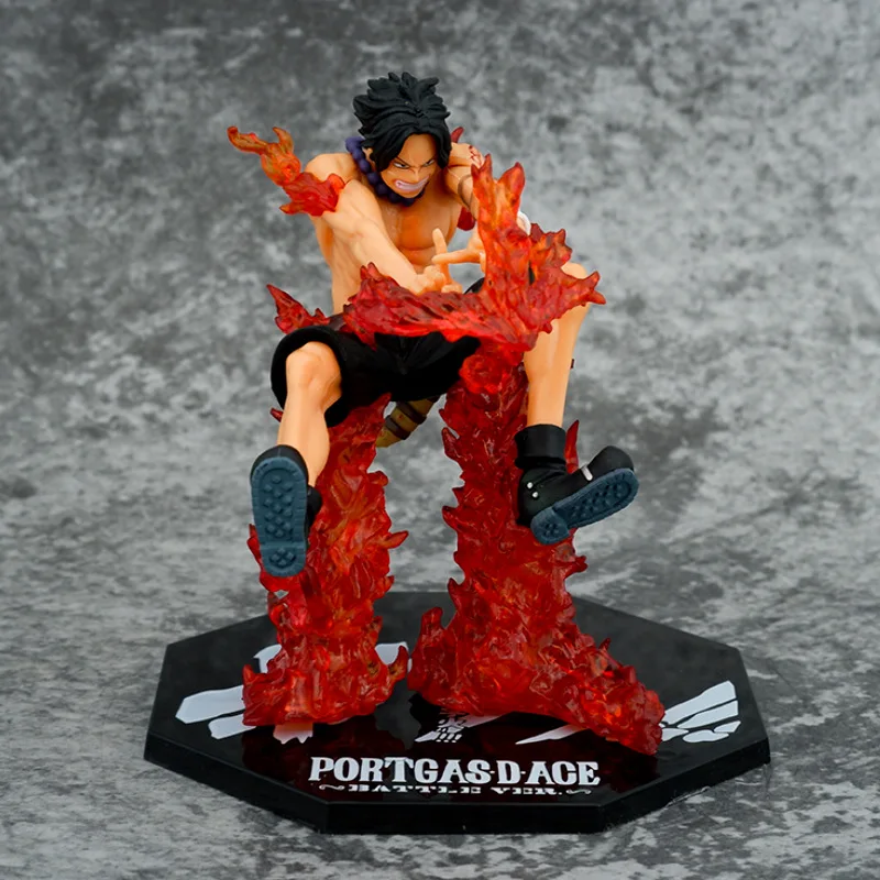 

One piece Pirates Wang Li box office people model sauron luffy sanji boxing cross fire, ace warring states color box