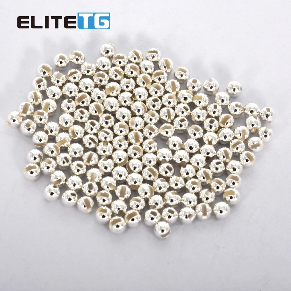 Фото Набор вольфрамовых бусин Elite TG, 200 шт., 1.5-3.5 мм, с прорезями, для вязания мушек, 4 цвета/50 шт. №3