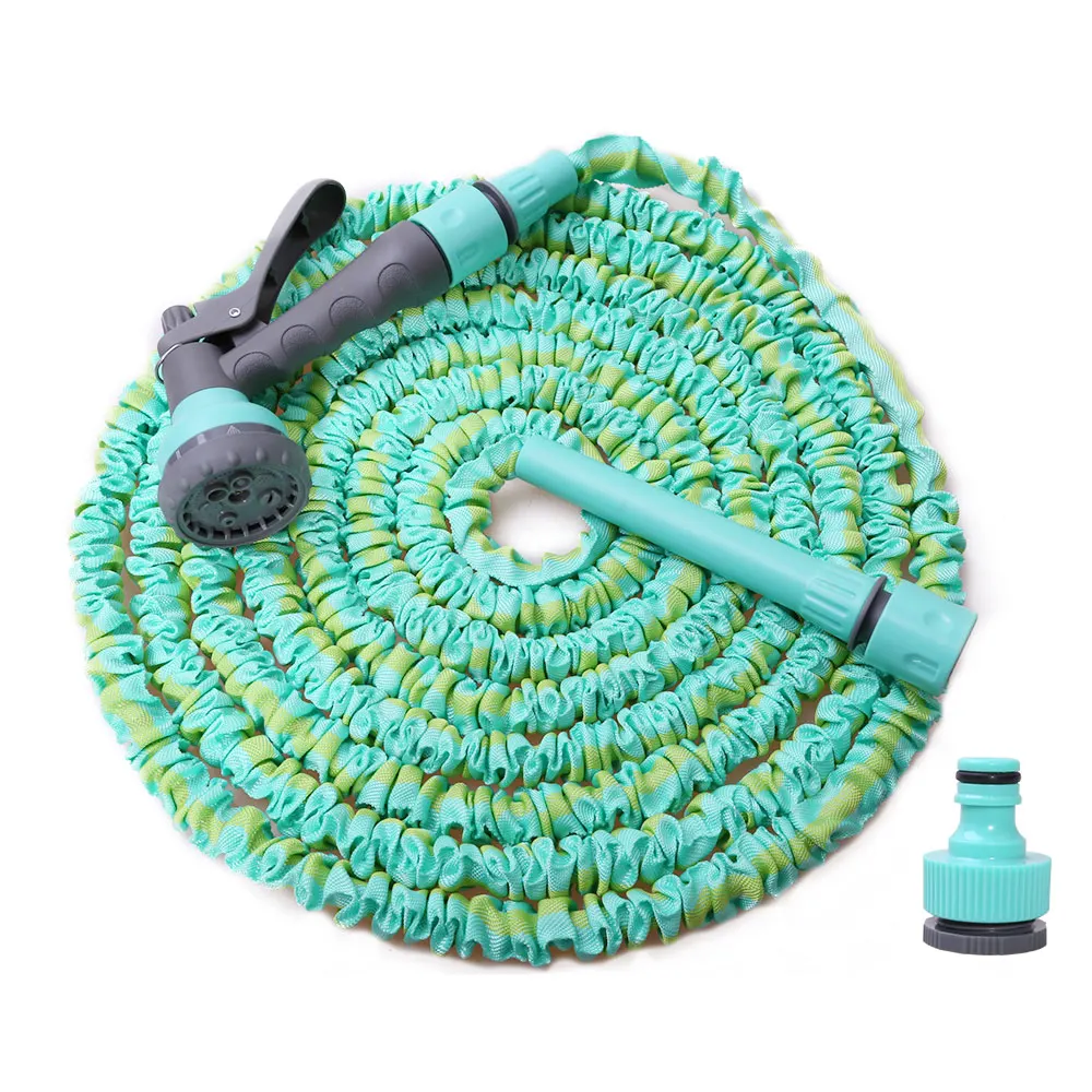 

50Ft Garden Hose Pipe Water Hose Expandable Flexible Magic Hose Plastic Lightweight 7 Patterns Water Gun Garden Pipe Hose