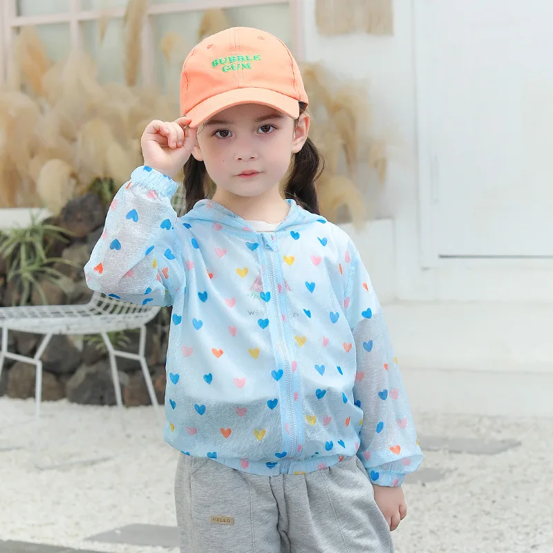 

Детская тонкая куртка с капюшоном, на возраст 2-9 лет