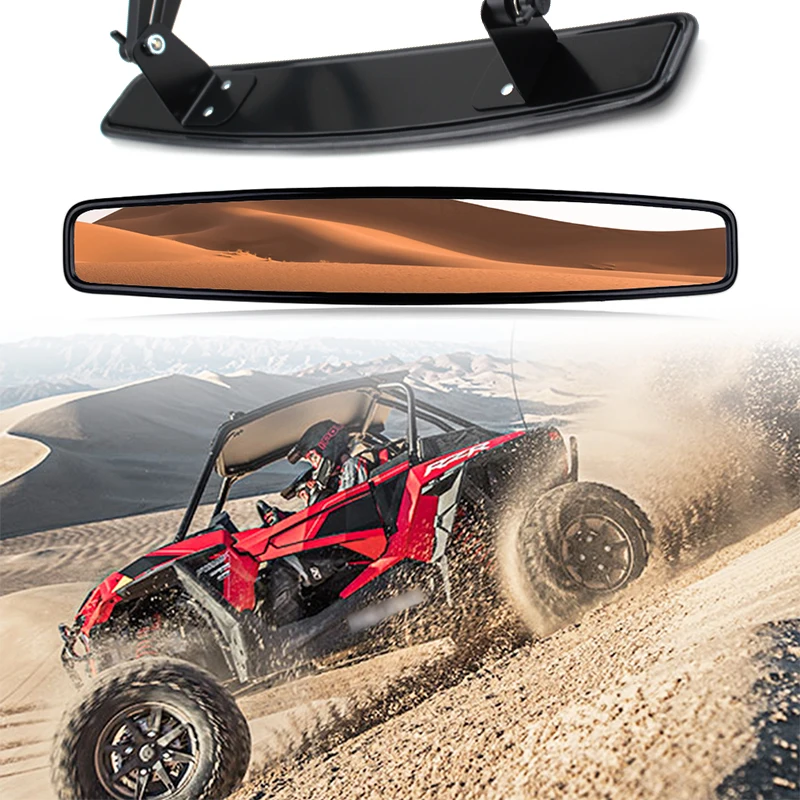 Зеркало заднего вида Nuoxintr для ATV UTV, выпуклое зеркало заднего вида для Polaris RZR800 XP1000 XP900